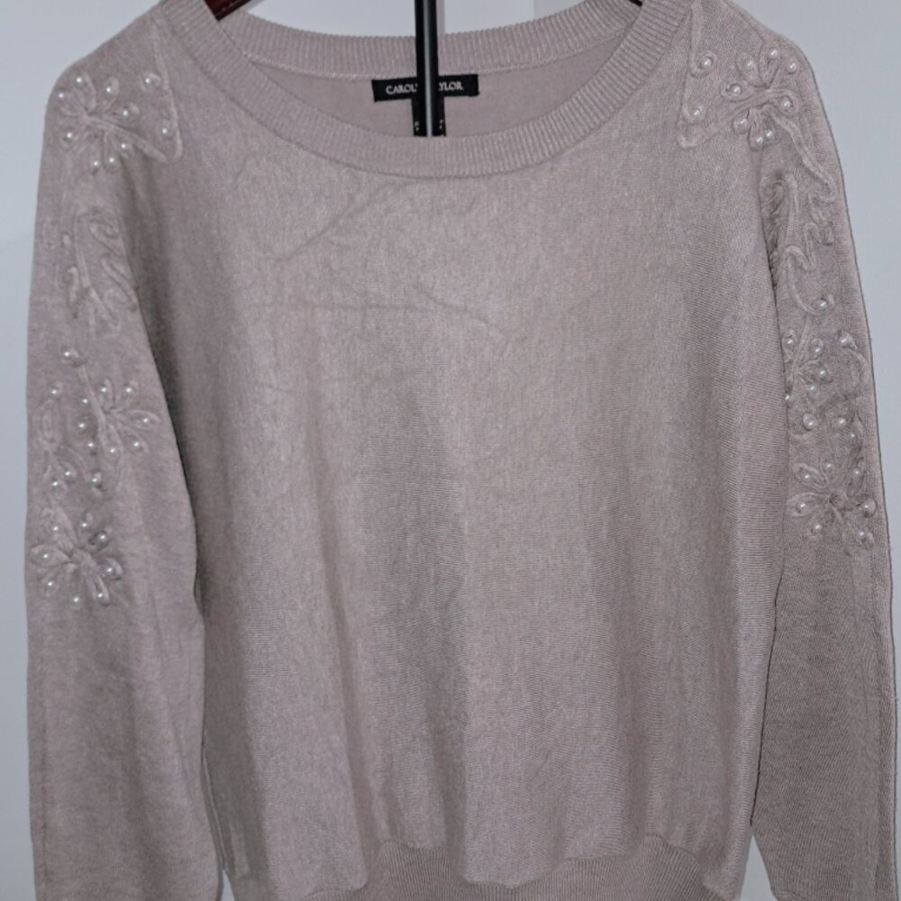 Size XL Beaded Sweater